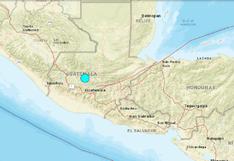 Fuerte sismo de magnitud 6,4 sacude a Guatemala y El Salvador