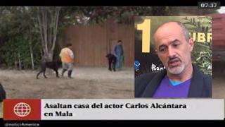 Carlos Alcántara: así fue el robo a su casa en Mala