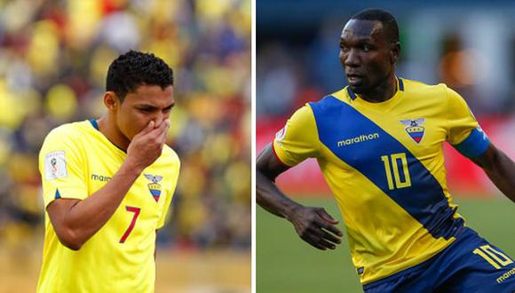 Selección de Ecuador sufre las bajas de Montero y Ayoví