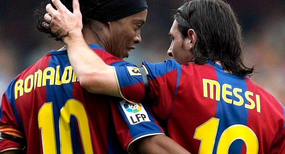 Ronaldinho sent an emotional message to Lionel Messi after obtaining his seventh Ballon d’Or