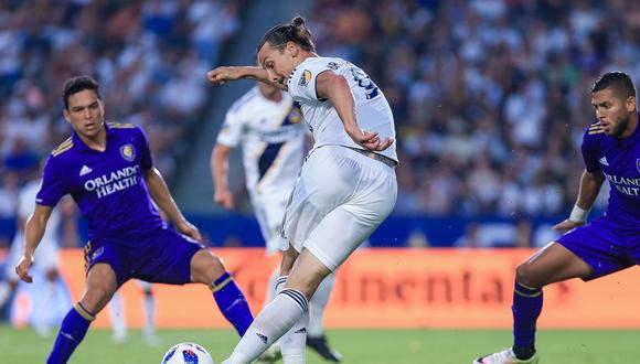 Ángeles Galaxy vs. Orlando City: juegan esta noche (8:30 p.m. EN VIVO ONLINE vía FOX Sports 2), por la MLS, en un partido que también enfrenta a Zlatan Ibrahimovic y Yoshimar Yotún. (Foto: Twitter)