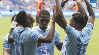 Emelec goleó 4-1 a Deportivo Cuenca por la Serie A de Ecuador