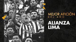 Premios Liga 1: Alianza Lima ganó el premio a la ‘mejor hinchada’ del 2019