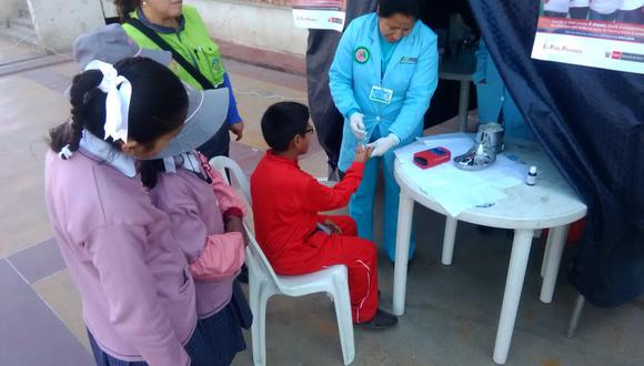 Junín: registran 19 mil casos de niños con anemia en Huancayo y Concepción
