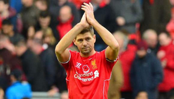 Steven Gerrard jugó toda su vida en el Liverpool, antes de firmar por Los Angeles Galaxy. (Foto: AFP)