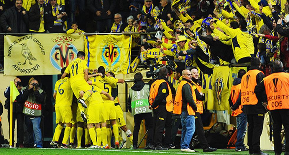 Los hinchas del Villarreal vivieron su final ante el Liverpool. En todo el mundo se habla de lo que hicieron los seguidores del Submarino Amarillo (Foto: Getty Images)