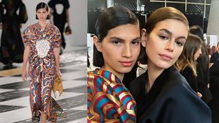 Modelo peruana debutó en la Semana de la Moda de París, junto a Kaia Gerber | FOTOS 