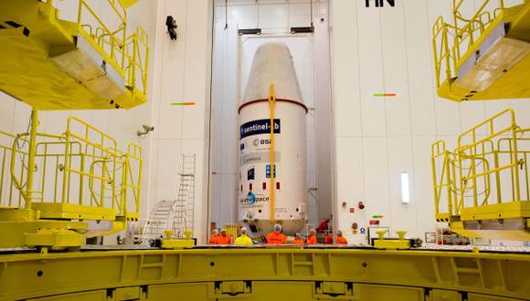Intentarán por cuarta vez lanzar el satélite Sentinel-1B