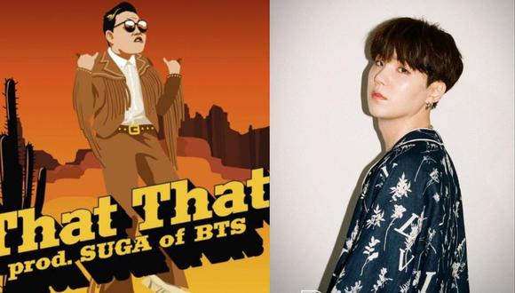 Suga de BTS y PSY juntos en “That That”: todo lo que se sabe de la nueva canción del creador del Gangnam style