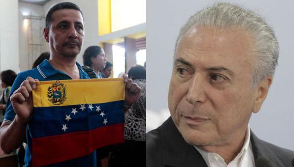 La intención del encuentro era enviar un mensaje de "solidaridad" a la oposición de Venezuela. (Foto: AFP)