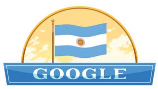 Google celebra con este doodle el Día de la Independencia de Argentina 2019