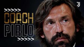 Juventus oficializó a Andrea Pirlo como nuevo entrenador del primer equipo