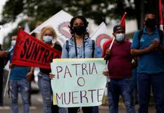 En Panamá cubanos gritan “libertad” y la izquierda defiende la “revolución”