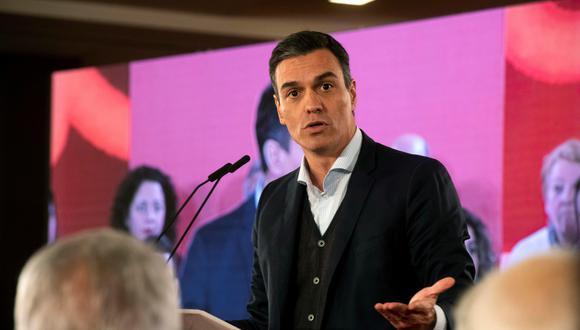 Pedro Sánchez convocó a elecciones generales para el 28 de abril, luego del rechazo recibido en el Congreso de los Diputados a los Presupuestos Generales del Estado de 2019.(Foto: EFE)