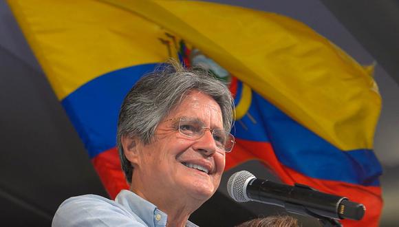 Guillermo Lasso asume este lunes como nuevo presidente de Ecuador. (Foto: Fernando Mendez / AFP).