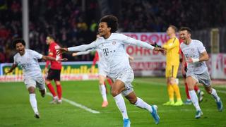 Bayern Múnich venció 3-1 a Friburgo por la jornada 16° de la Bundesliga