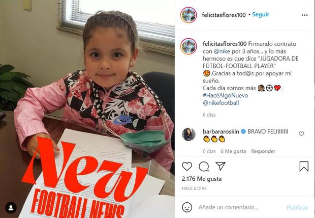 Flores Mussi niña de ocho años que juega en Estudiantes y firmó contrato con Nike superó a Lionel Messi y Neymar | NCZD | DEPORTE-TOTAL | EL COMERCIO PERÚ