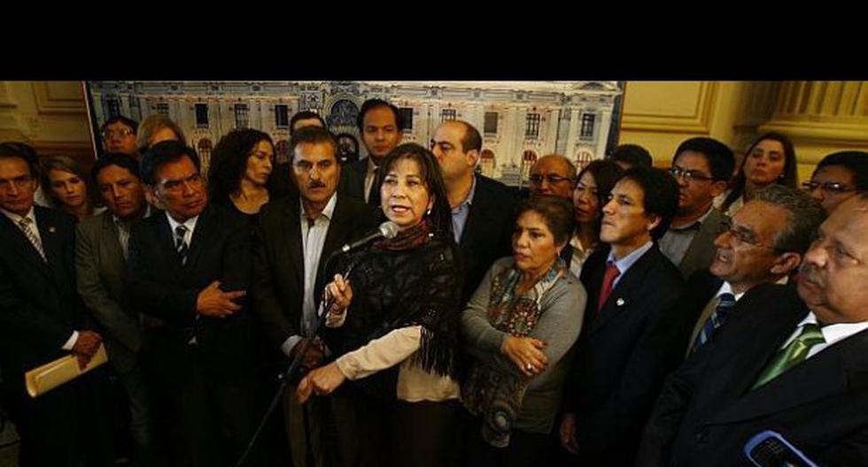 Bancada opositora irá a Palacio. (Foto: Peru21.pe)