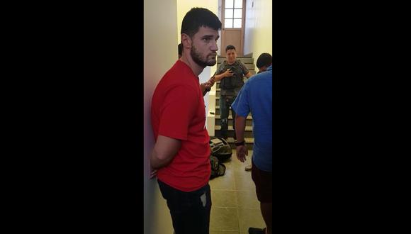 El ciudadano bosnio Smail Sikalo fue detenido con un alijo de cocaína el 6 de enero de 2019 en Trujillo por el grupo Orión de la Dirandro. (Foto: PNP)