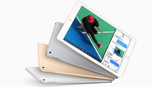 Apple lanza nuevo iPad de 9,7 pulgadas desde US$329