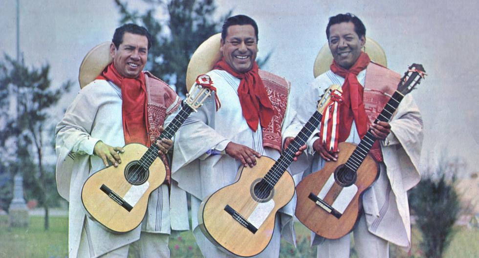Los Mochicas con su tradicional traje de chalán acompañado por alforjas. (Foto: Archivo de Los Mochicas).
