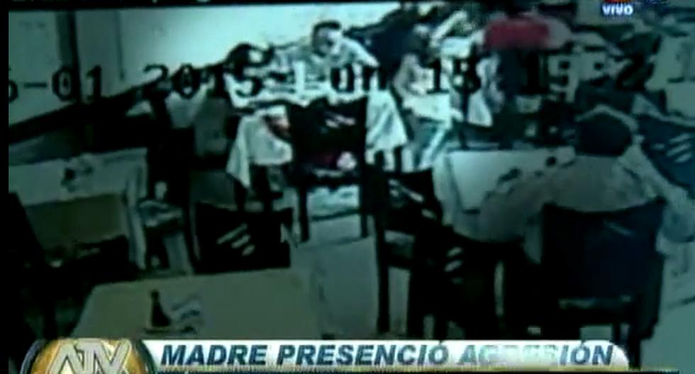 Muestran otro video donde el sujeto agredió al menor. (Foto: Captura)