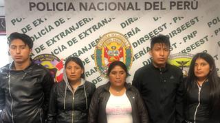 PNP interviene a ecuatorianos que pretendían salir del Perú con documentos falsos