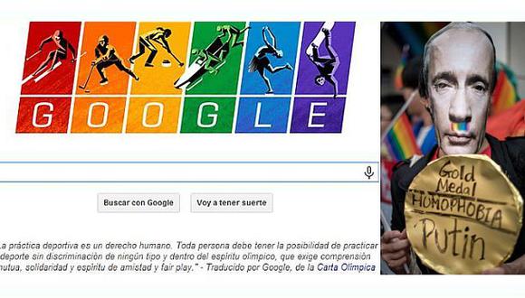 La elegante defensa de Google a los derechos LGTB en Sochi 2014