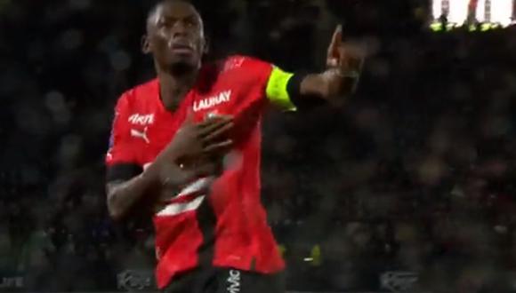 Gol de Hamari Traoré: PSG vs Rennes por Ligue 1 | Foto: captura