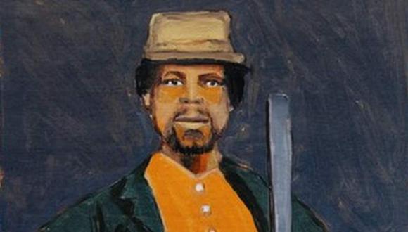 Una pintura en honor a Mundrucu realizada en 2020 por el artista Moisés Patrício para el libro Enciclopedia Negra. (MOISÉS PATRÍCIO/COMPANHIA DAS LETRAS)