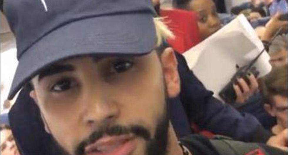 El \'youtuber\' Adam Saleh iba a viajar cuando fue retirado por personal de la aerolínea Delta. (Foto: Twitter)