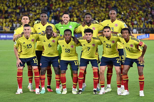 La selección de Colombia enfrentará a Chile por la segunda jornada de las Eliminatorias 2026. Foto: AFP