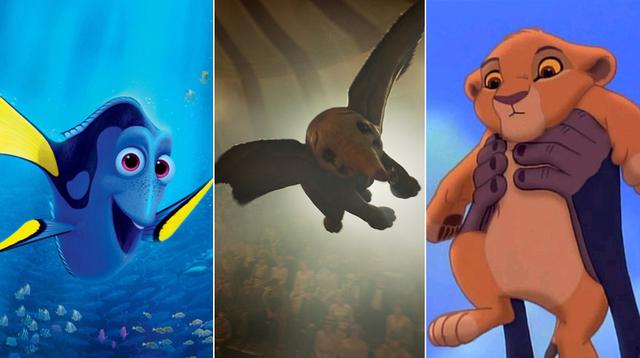 Dory, Dumbo, Simba y otros animales que nos robaron el corazón en el cine. (Fotos: Difusión)