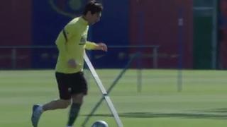 Barcelona: así se entrena el equipo en su regreso al césped [VIDEO]