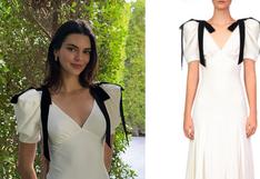 ¿Cuánto cuesta el vestido de Kendall Jenner que se volvió viral en redes sociales?