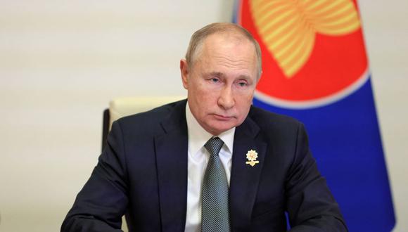 El presidente de Rusia Vladimir Putin. (EVGENY PAULIN / SPUTNIK / AFP).