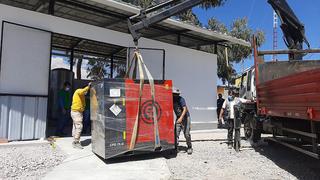 Ayacucho: trasladan planta de oxígeno a hospital ante posible tercera ola de COVID-19