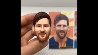 Aprende a tallar un Lionel Messi en cerámica en esta época de cuarentena | FOTOS Y VIDEO
