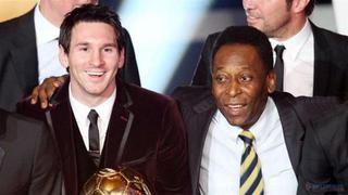 Pelé a Messi: "Tiene que esperar un poco y olvidarse de esto"