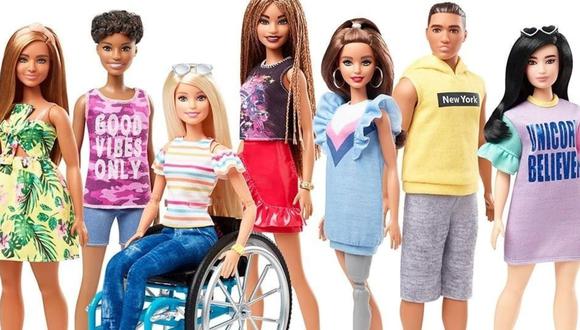 Mattel decidió representar a los consumidores de carne y hueso con productos inclusivos. La colección de Barbie sale a la venta en junio de este año. (Foto: Mattel)