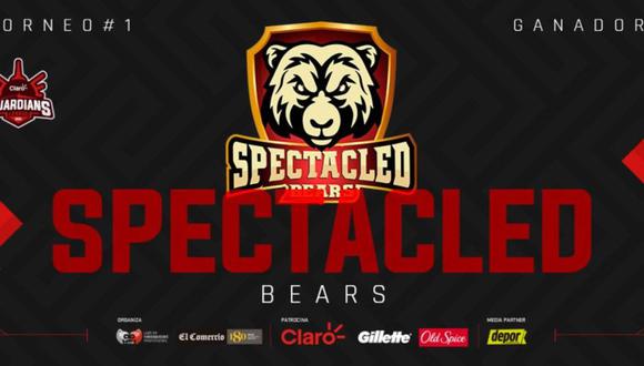 Spectacled Bears es el ganador del Torneo #1 del Claro Guardians League. (Foto: LVP)