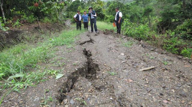 Ayacucho: grietas por lluvias ponen en riesgo a pueblos [FOTOS] - 3