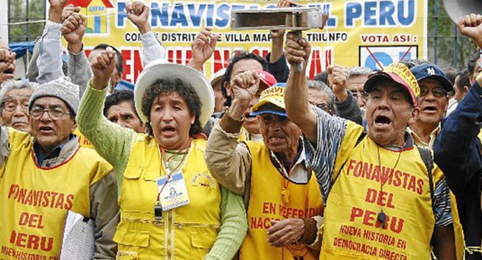 Fonavista exigen sus pagos. (Foto: Tawi.com)