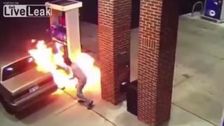 Hombre le prendió fuego a su auto por matar a una araña [VIDEO]