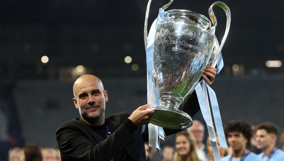 Pep Guardiola: ¿qué mensaje envió al Real Madrid tras ganar la Champions League con Manchester City? | Foto: Reuters