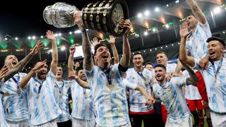Argentina consigue el título de la Copa América tras vencer por 1-0 a Brasil en el estadio Maracaná 