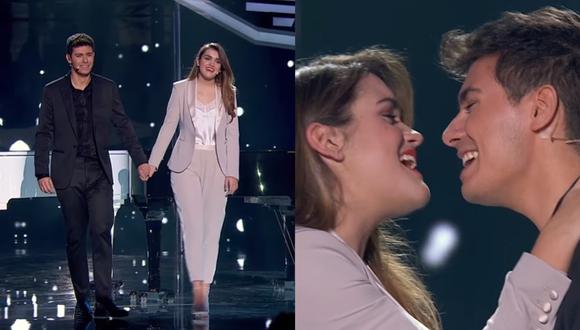 Alfred y Amaia cantando "Tu canción", el tema que representará a España en Eurovisión. (Foto: Captura de video)