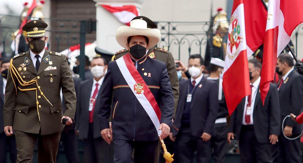 En algunos temas, Castillo ratificó anuncios ya hechos. En otro grupo de propuestas, moderó sus expectativas o las modificó.. (Foto: Presidencia)