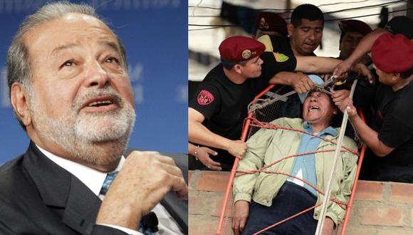 Carlos Slim, el latino m&aacute;s rico del mundo, envi&oacute; 26,75 toneladas de ayuda humanitaria al Per&uacute;. (AFP/Reuters)