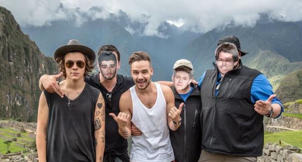 One Direction recordó su paso por el Perú el primer día del 2015. (Foto: Facebook)